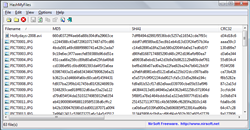 HashMyFiles